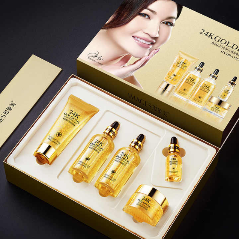 24K Gold Skincare Set