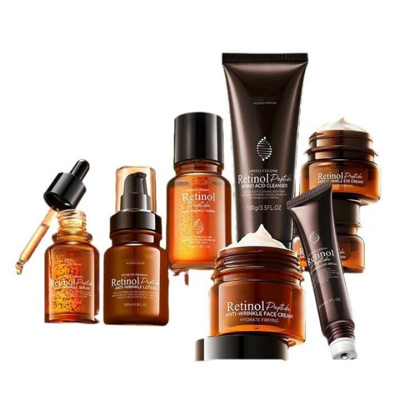 Korean Anti-Wrinkle Whitening Brightening Skincare Set