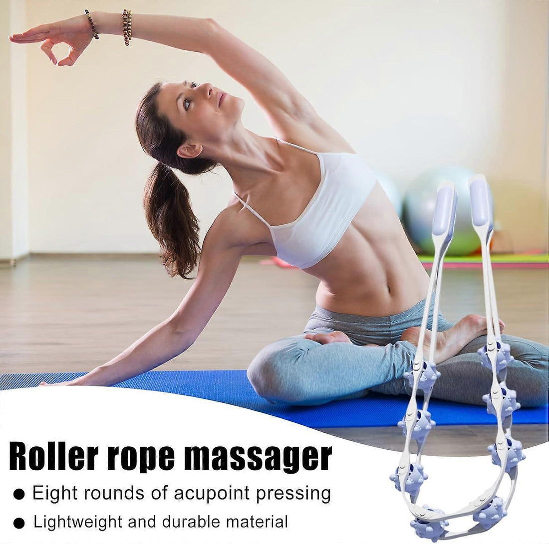 Roller Rope Body Massager (8-Ball Massage Tool)