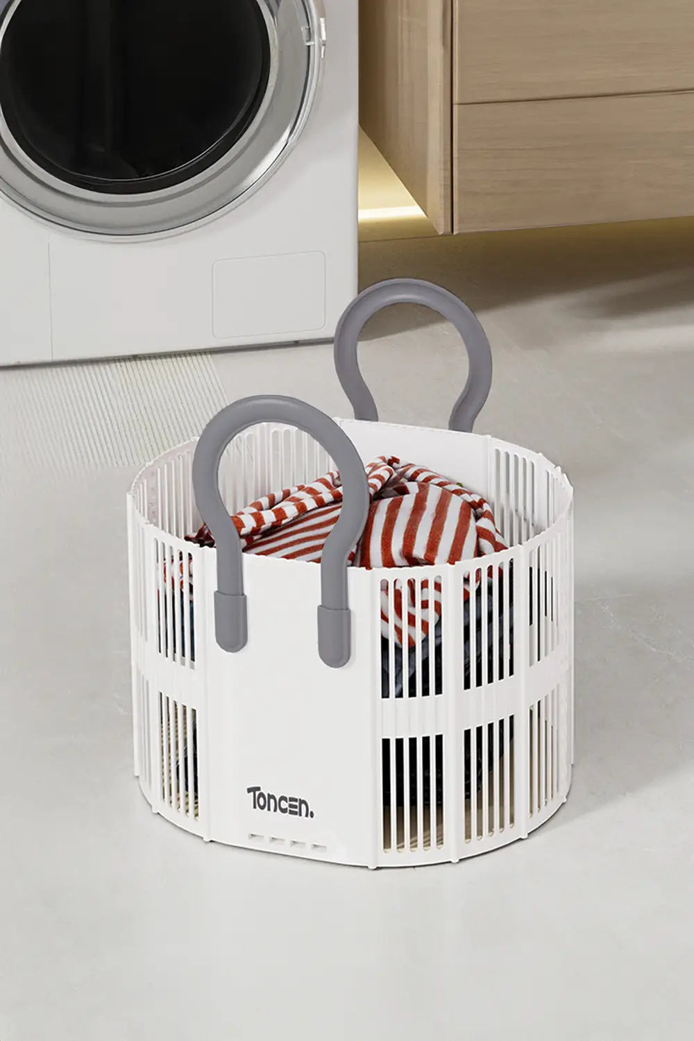 Foldable Laundry Basket / Toy Basket With Handles