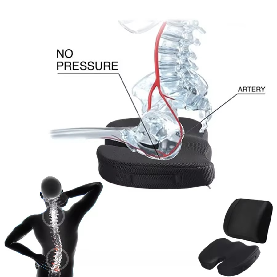 Grey Comfort Rest Seat Cushion