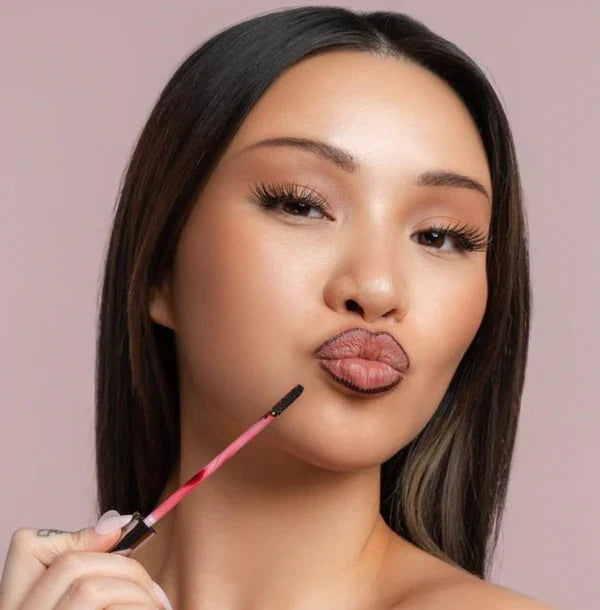 Peel-Off Lip Liner and Lipstick Tattoo