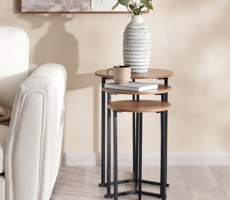 3-Piece Nesting Side Table Set